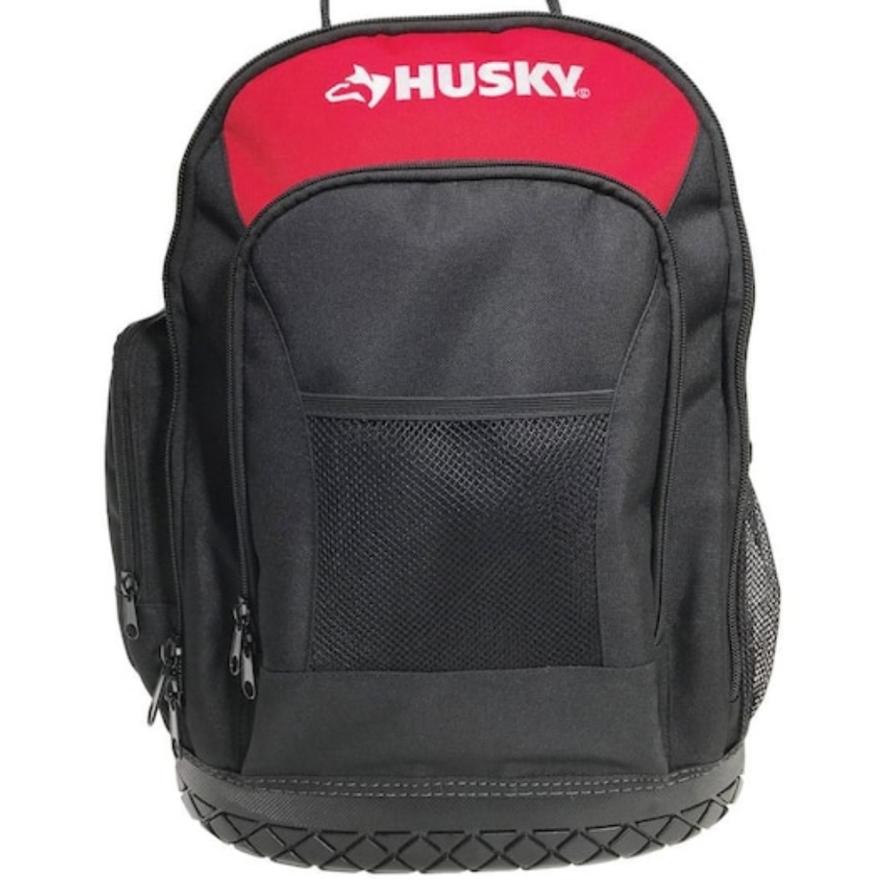 BLACK AND RED HUSKY BACKPACK/TOOL PACK 18 INCH